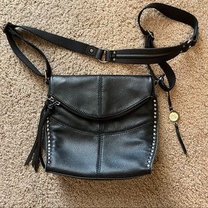 Leather crossbody bag by The Sak